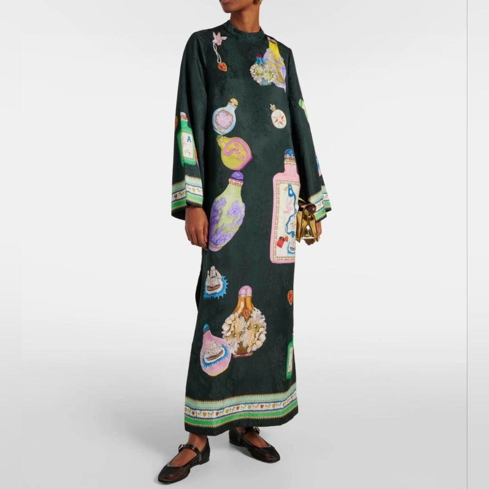 Alemais ROYAL MIDI DRESS